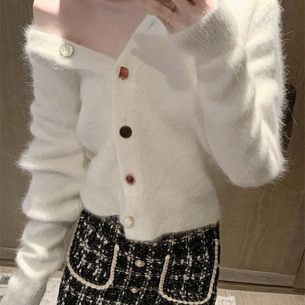 two piece dress korean fashion two piece sets womens outifits autumn white knitted cardigan high waist plaid tweed skirt sets casual suits 2
two piece dress korean fashion two piece sets womens outifits autumn white knitted cardigan high waist plaid tweed skirt sets casual suits 2