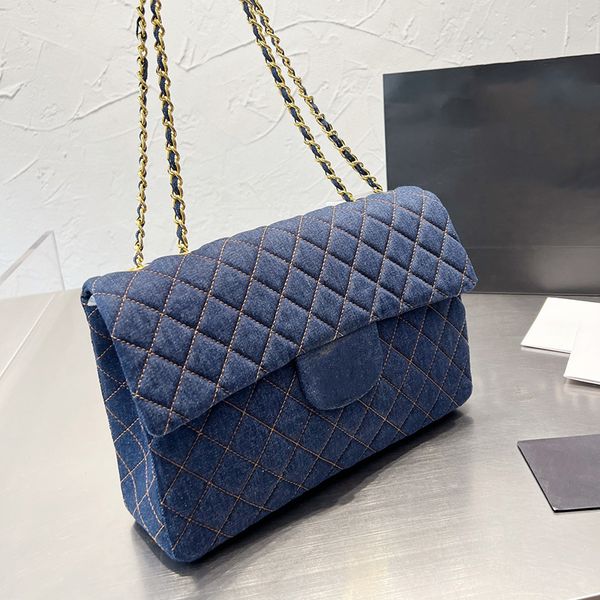 f/w france womens vinatge jumbo denim quilted bags gold metal hardware matelasse chain crossbody shoulder turn lock single flap luxury desig
f/w france womens vinatge jumbo denim quilted bags gold metal hardware matelasse chain crossbody shoulder turn lock single flap luxury desig