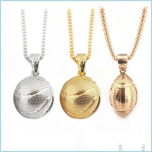 pendant necklaces creative stainless steel necklace for women and men funny sport rugby basketball pendant cpuple jewelry gi yydhhome dh1db, Silver
pendant necklaces creative stainless steel necklace for women and men funny sport rugby basketball pendant cpuple jewelry gi yydhhome dh1db, Silver