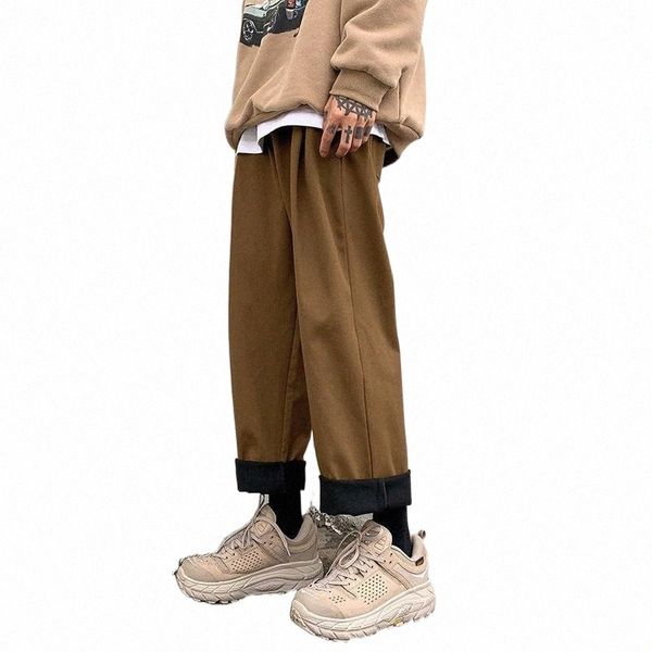 men's pants men's pants winter plus velvet thick casual men warm fashion solid color straight loose wide leg mens trousers m-2xl s, Black
men's pants men's pants winter plus velvet thick casual men warm fashion solid color straight loose wide leg mens trousers m-2xl s, Black