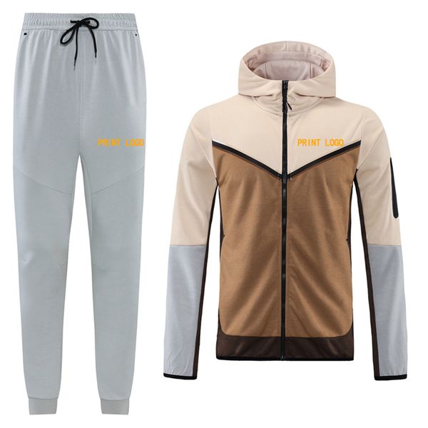 men women casual hooded tracksuit tech fleece embroidery print splicing sporty street leisure fashion streetwear pullover sweatshirt nk 6lhn, Gray
men women casual hooded tracksuit tech fleece embroidery print splicing sporty street leisure fashion streetwear pullover sweatshirt nk 6lhn, Gray