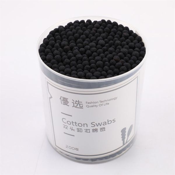 cotton swabs 200pcs double heads disposable spiral ear cleaner black lipstick eyebrow eyelash bud makeup tool 220906
cotton swabs 200pcs double heads disposable spiral ear cleaner black lipstick eyebrow eyelash bud makeup tool 220906