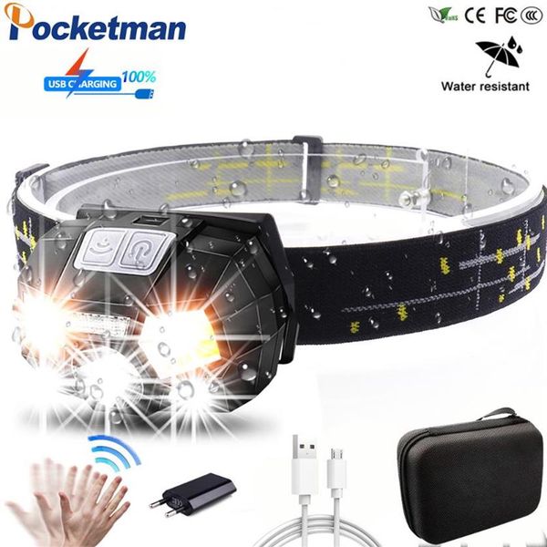 powerfull body motion sensor led headlamp waterproof rechargeable headlight head light torch lamp usb z90292c
powerfull body motion sensor led headlamp waterproof rechargeable headlight head light torch lamp usb z90292c
