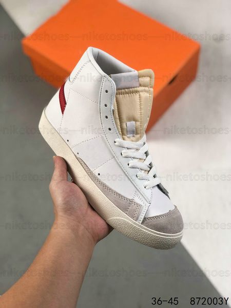 classic high casual sports skateboard shoes mid 77 suede leather men women platform running shoes 1977 white black grey yellow leather fashi
classic high casual sports skateboard shoes mid 77 suede leather men women platform running shoes 1977 white black grey yellow leather fashi
