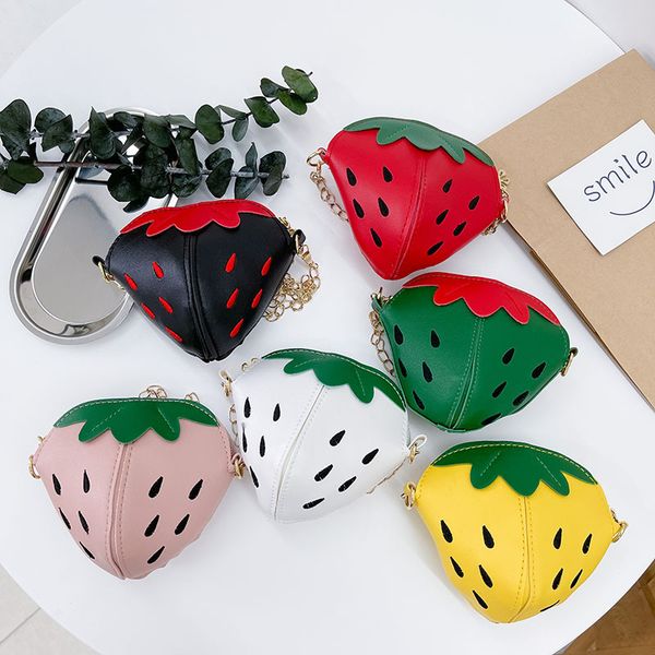 fashion strawberry kids bags cute new mini girls bags single shoulder chain handbags 6 colors messenger purse childrens backpacks
fashion strawberry kids bags cute new mini girls bags single shoulder chain handbags 6 colors messenger purse childrens backpacks