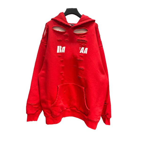 men's hoodies artistic hole terry hoodie sweater men's autumn new cotton tide brand couple jacket, Black
men's hoodies artistic hole terry hoodie sweater men's autumn new cotton tide brand couple jacket, Black
