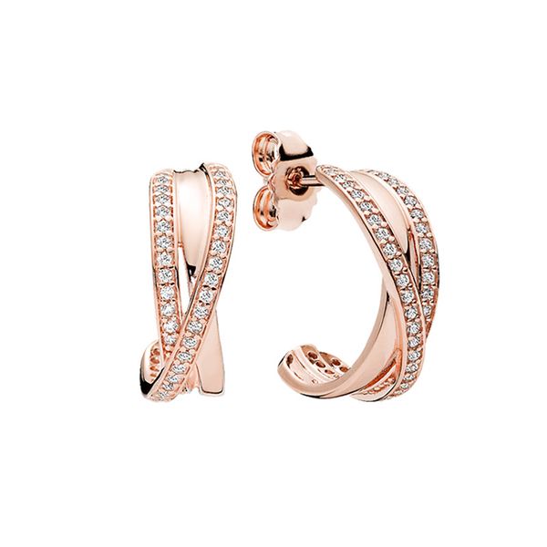 rose gold pave hoop earring cz diamond women wedding designer jewelry for pandora real sterling silver girlfriend gift stud earrings with or, Golden;silver
rose gold pave hoop earring cz diamond women wedding designer jewelry for pandora real sterling silver girlfriend gift stud earrings with or, Golden;silver
