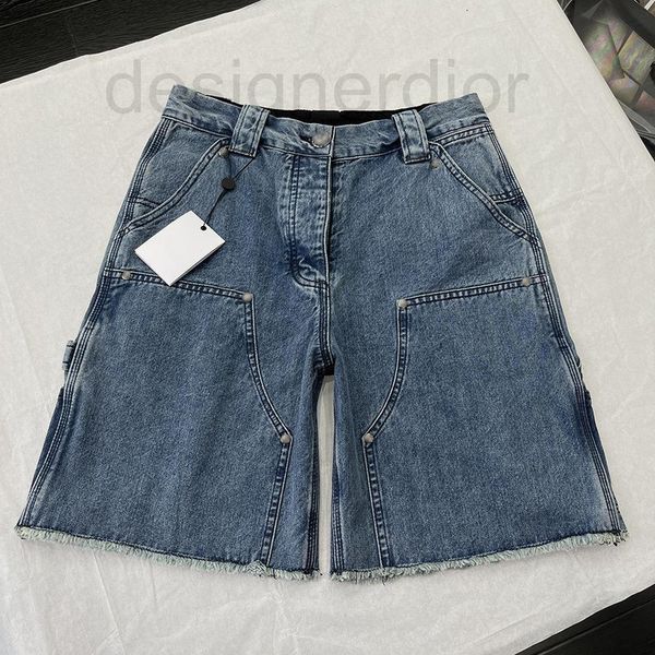 women's shorts designer genuine kejia summer cross pocket silver button denim shorts straight tube high waist light and versatile vyj8, White;black
women's shorts designer genuine kejia summer cross pocket silver button denim shorts straight tube high waist light and versatile vyj8, White;black