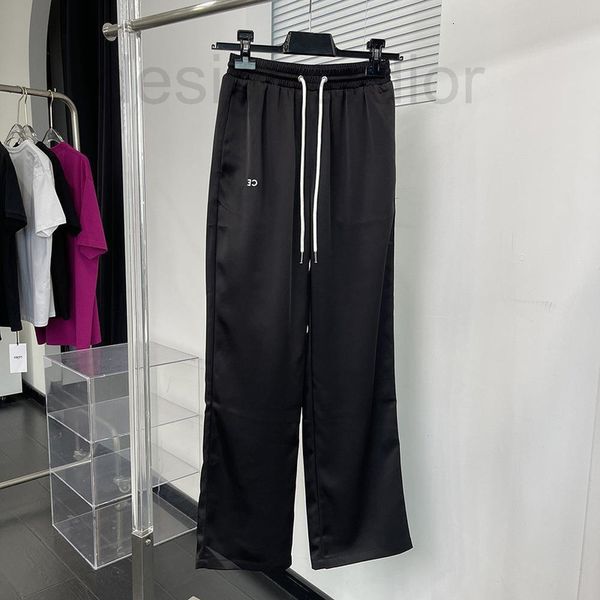 women's pants & capris designer genuine ce embroidered letters classic acetate wide leg pants drawstring casual daily sports w9bp, Black;white
women's pants & capris designer genuine ce embroidered letters classic acetate wide leg pants drawstring casual daily sports w9bp, Black;white