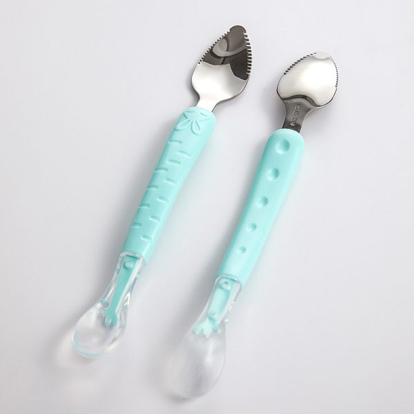 cups dishes utensils baby spoon fruit scraping mud fedding scraping apple stainless steel spoon double headed food supplement tools 220906
cups dishes utensils baby spoon fruit scraping mud fedding scraping apple stainless steel spoon double headed food supplement tools 220906