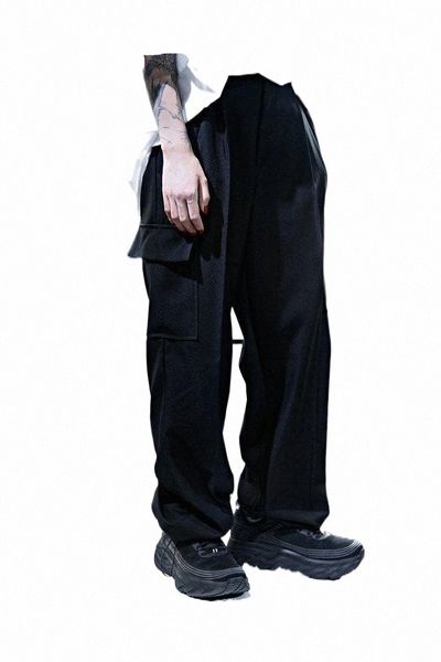 men's pants cargo pants men's solid color big pockets straight trend casual overalls trousers can be adjusted loose plus size w1ve, Black
men's pants cargo pants men's solid color big pockets straight trend casual overalls trousers can be adjusted loose plus size w1ve, Black