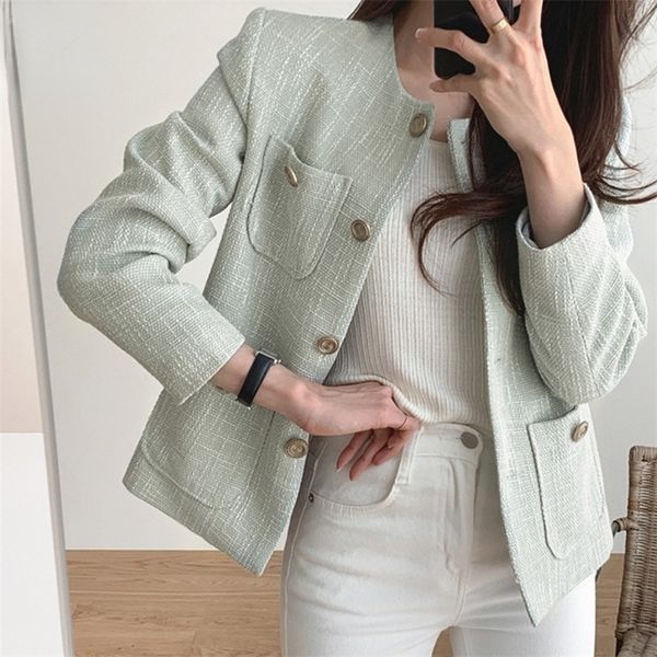 womens jackets elegant autumn woolen jacket women office lady single breasted outwear short coat fashion streetwear tweed jacket korean chic, Black;brown
womens jackets elegant autumn woolen jacket women office lady single breasted outwear short coat fashion streetwear tweed jacket korean chic, Black;brown