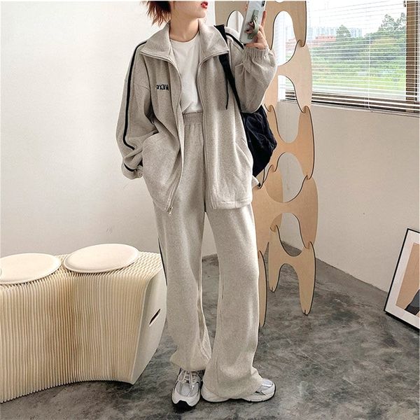 womens two piece pants autumn and winter sportswear pants two piece suit womens loose high waist wide leg pants set casual outdoor womens su, White
womens two piece pants autumn and winter sportswear pants two piece suit womens loose high waist wide leg pants set casual outdoor womens su, White