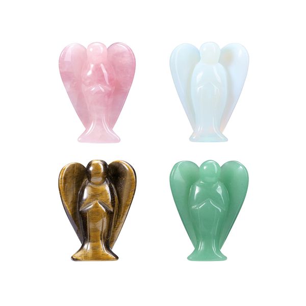 stone pocket guardian angel wings rose quartz tiger eye aventurine opalite rock crystal healing figurines 1 6 inch drop deli mjfashion amnhj, Black
stone pocket guardian angel wings rose quartz tiger eye aventurine opalite rock crystal healing figurines 1 6 inch drop deli mjfashion amnhj, Black