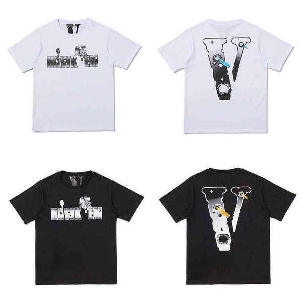t shirt t shirtchao brand co branded limited hawk em short sleeve loose half smoke damage printing men's summer, White;black
t shirt t shirtchao brand co branded limited hawk em short sleeve loose half smoke damage printing men's summer, White;black
