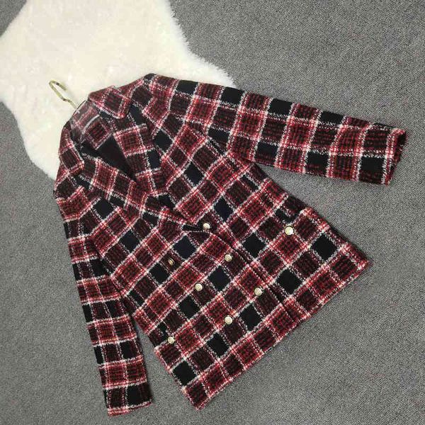 women's suits blazers fadan autumn winter zhao jinmai's same casual plaid suit, White;black
women's suits blazers fadan autumn winter zhao jinmai's same casual plaid suit, White;black