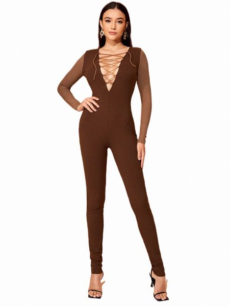 women's jumpsuits & rompers x xclusive habit colorblock lace-up front plunge neck unitard jumpsuit u5i0#, Black;white
women's jumpsuits & rompers x xclusive habit colorblock lace-up front plunge neck unitard jumpsuit u5i0#, Black;white