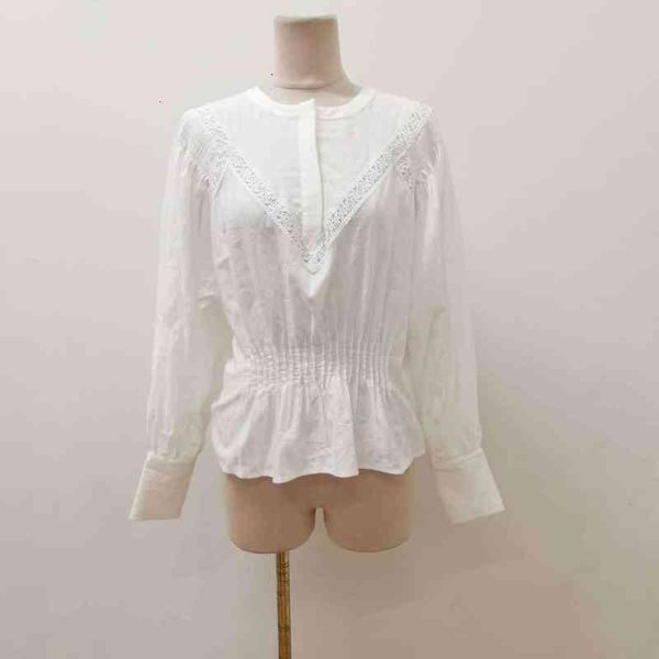 women's blouses shirts fadan autumn winter bat sleeve banging lace shirt, White
women's blouses shirts fadan autumn winter bat sleeve banging lace shirt, White