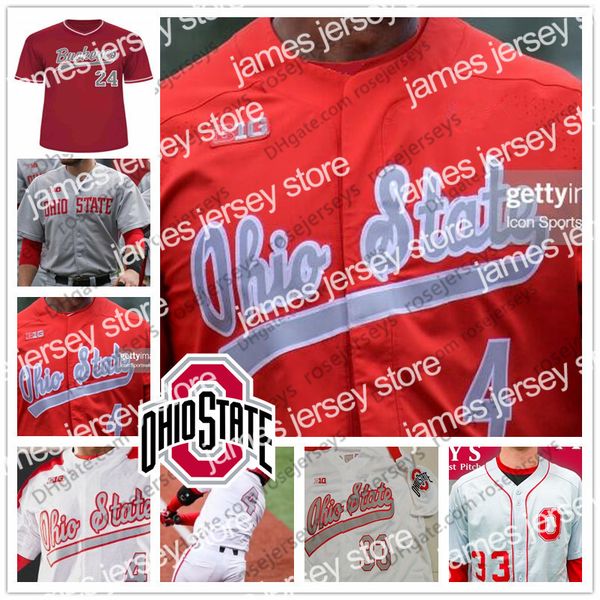 college baseball wears ncaa ohio state buckeyes 2019 baseball #4 noah mcgowan 8 noah west 17 seth kinker 30 garrett burhenn gray white red j, Black
college baseball wears ncaa ohio state buckeyes 2019 baseball #4 noah mcgowan 8 noah west 17 seth kinker 30 garrett burhenn gray white red j, Black