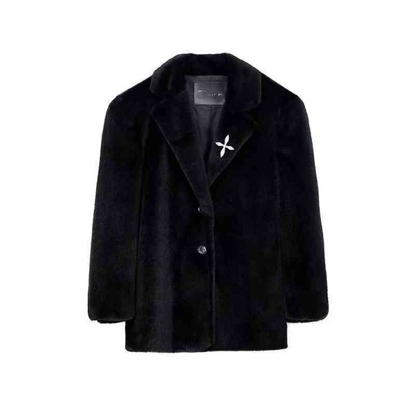 women's outerwear indie designer brand smfk midnight mink suits faux long fur coats oversized coatss, Black;brown
women's outerwear indie designer brand smfk midnight mink suits faux long fur coats oversized coatss, Black;brown