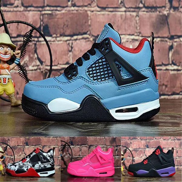 2019 4 basketball shoes for kids sneakers 4s bred pink boys girls trainers casual walking shoes outdoor iv childrens sports design260d, Black
2019 4 basketball shoes for kids sneakers 4s bred pink boys girls trainers casual walking shoes outdoor iv childrens sports design260d, Black