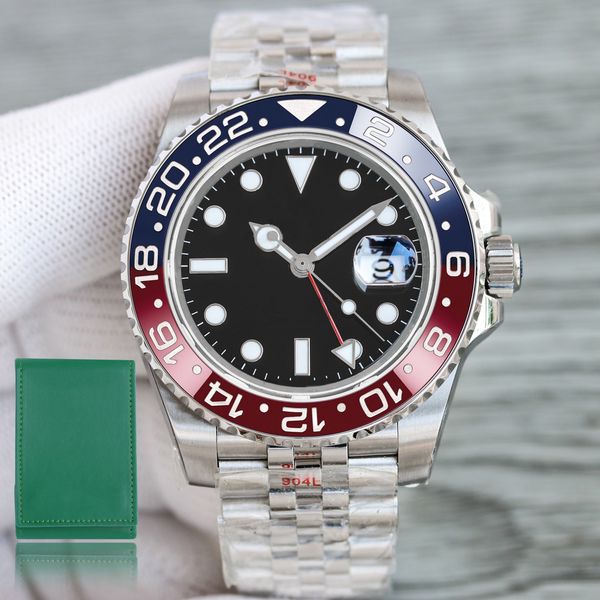 Classic men's watch Black Dial 40mm luminous font three-dimensional 904L stainless steel sapphire crystal glass montre de luxe
Classic men's watch Black Dial 40mm luminous font three-dimensional 904L stainless steel sapphire crystal glass montre de luxe