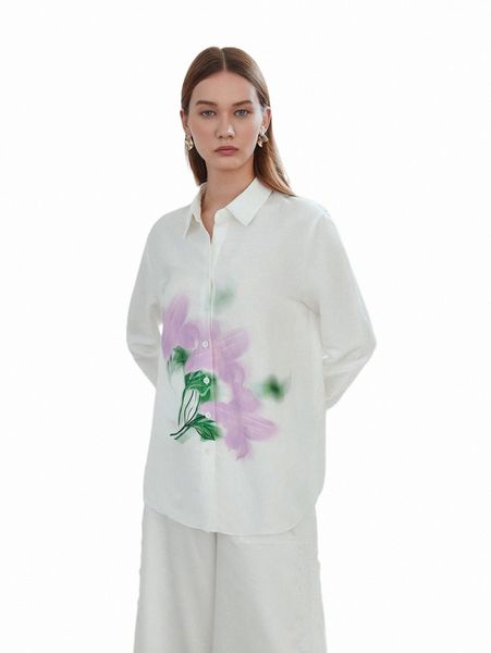 women's blouses & shirts motf premium linen relaxed fit shirt o9k6#, White
women's blouses & shirts motf premium linen relaxed fit shirt o9k6#, White