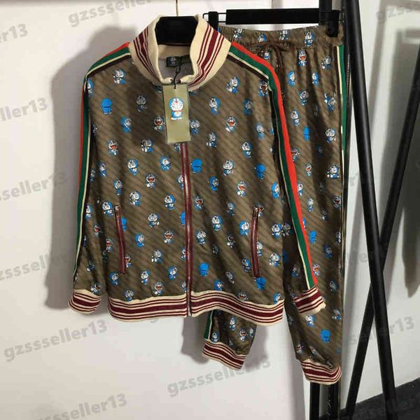 womens tracksuits fashion cartoon letter print designer two piece sets stand collar long sleeve zip jacket and webbing pants jogging suit si, Gray
womens tracksuits fashion cartoon letter print designer two piece sets stand collar long sleeve zip jacket and webbing pants jogging suit si, Gray