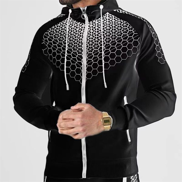 men's tracksuits men's spring and autumn high-quality fashion 3d sportswear suit long-sleeved zipper hoodie 220905, Gray
men's tracksuits men's spring and autumn high-quality fashion 3d sportswear suit long-sleeved zipper hoodie 220905, Gray