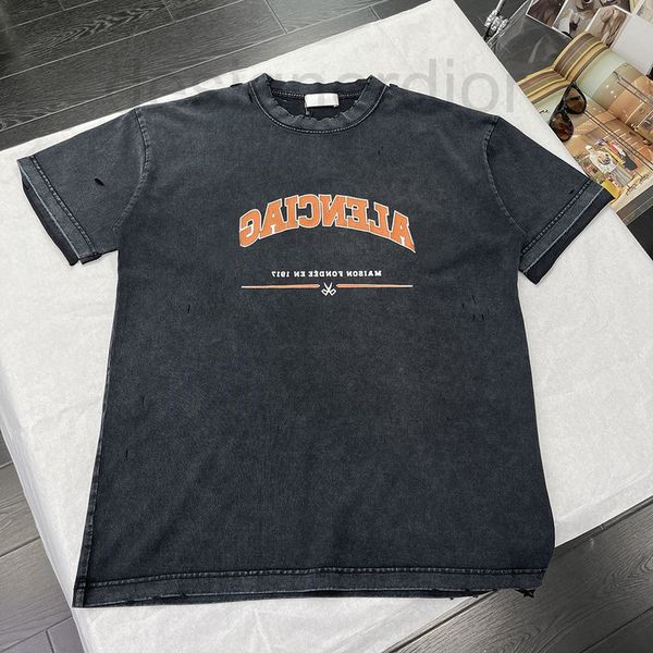 women's t-shirt designer genuine b home double b scissors washing water worn out round neck short sleeve oversize lovers 70yv, White
women's t-shirt designer genuine b home double b scissors washing water worn out round neck short sleeve oversize lovers 70yv, White
