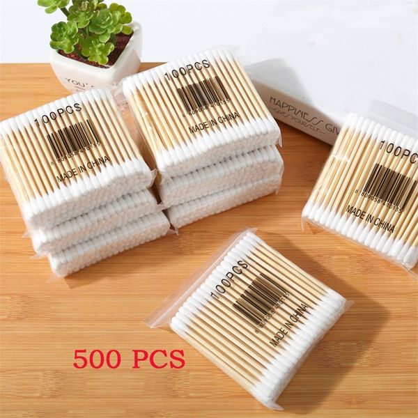 cotton swabs double head wood swab women makeup buds tip sticks nose ear cleaning health care tools bastoncillos oidos 220906 
cotton swabs double head wood swab women makeup buds tip sticks nose ear cleaning health care tools bastoncillos oidos 220906