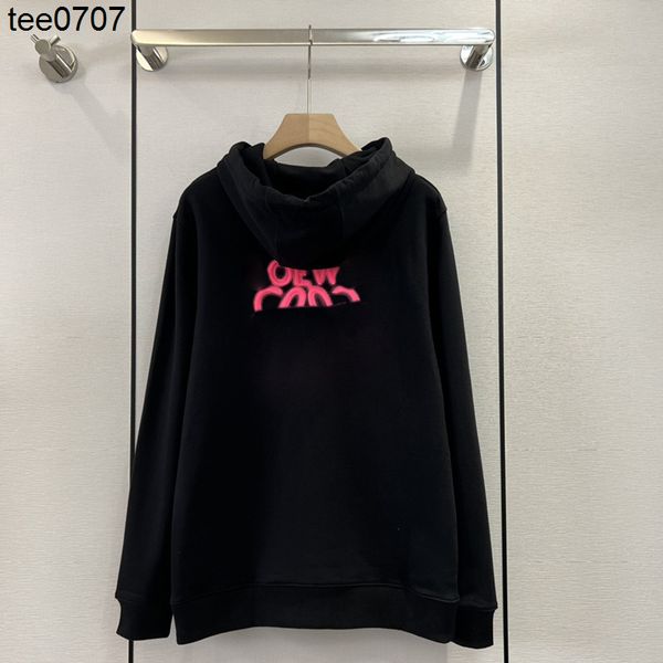 in autumn and winter of 22 the new correct version of luojia heavy industry embroidery back phosphor black hooded sweater loose top
in autumn and winter of 22 the new correct version of luojia heavy industry embroidery back phosphor black hooded sweater loose top