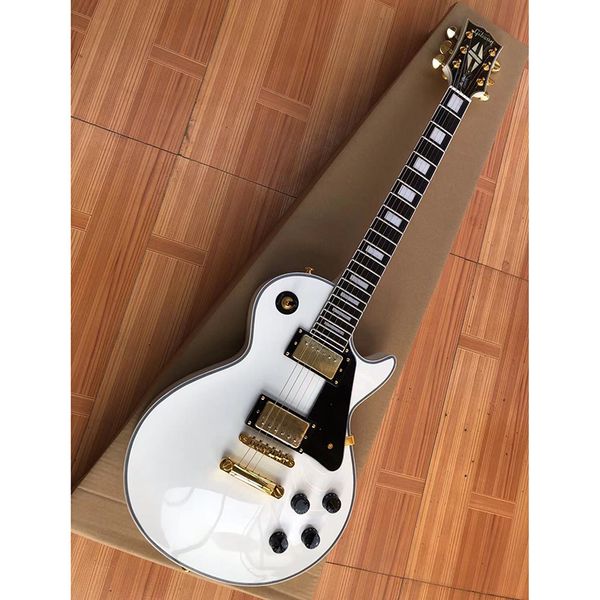 classic white card electric guitar solid wood piano body quality accessories delivery to home.
classic white card electric guitar solid wood piano body quality accessories delivery to home.