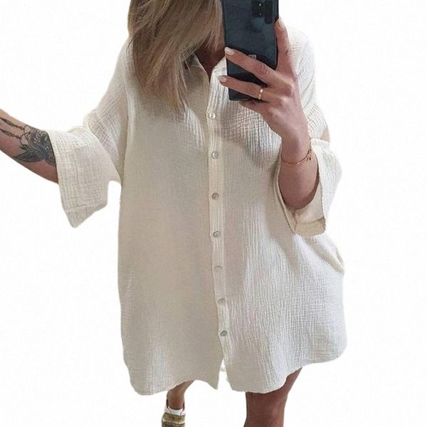 casual dresses casual dresses hadara solid turn down collar women fashion three quarter loose dress elegant wrinkle mini female ladies d9rs#, Black;gray
casual dresses casual dresses hadara solid turn down collar women fashion three quarter loose dress elegant wrinkle mini female ladies d9rs#, Black;gray