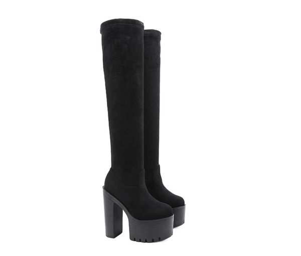fashion women over-knee boots thigh-high high heel boots heavy platform constructions black boot size 35-43
fashion women over-knee boots thigh-high high heel boots heavy platform constructions black boot size 35-43