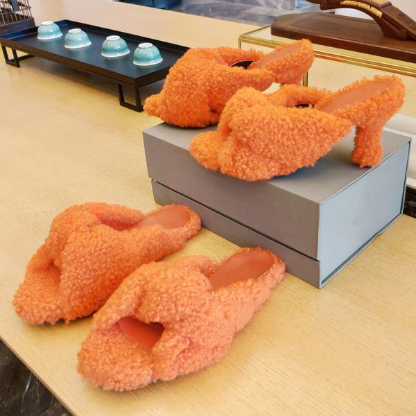 autumn and winter home casual fur slippers sandals designer flat mules flat 2cm high heels 8cm luxury good looking bright eye catching fluff, Black
autumn and winter home casual fur slippers sandals designer flat mules flat 2cm high heels 8cm luxury good looking bright eye catching fluff, Black
