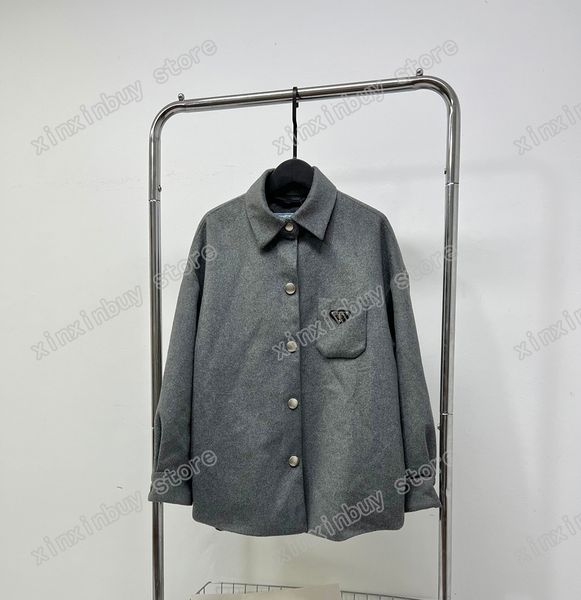 xinxinbuy men designer coats jacket metal triangle label letter women black yellow gray loose m-2xl, Black;brown
xinxinbuy men designer coats jacket metal triangle label letter women black yellow gray loose m-2xl, Black;brown