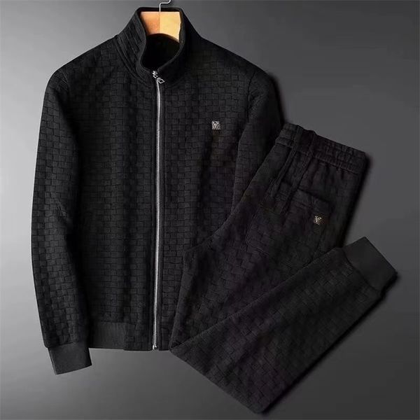 mens tracksuits fashion casual mens suits spring and autumn light luxury coat ins fashion embroidery jacket trousers twopiece 220905, Gray
mens tracksuits fashion casual mens suits spring and autumn light luxury coat ins fashion embroidery jacket trousers twopiece 220905, Gray