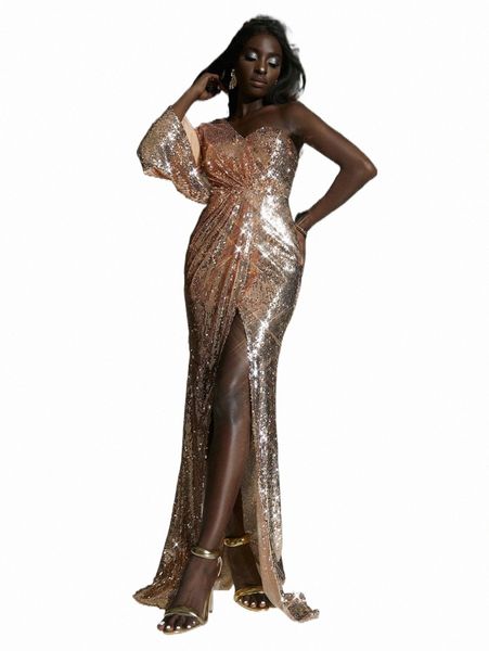casual dresses missord one shoulder split thigh sequins prom dress y59b#, Black;gray
casual dresses missord one shoulder split thigh sequins prom dress y59b#, Black;gray