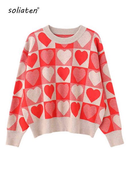 women's sweaters print gebreide lange mouwen womens oversized truien herfst wintr 2022 harajuku mode jumper dames y2k casual trui c-205, White;black
women's sweaters print gebreide lange mouwen womens oversized truien herfst wintr 2022 harajuku mode jumper dames y2k casual trui c-205, White;black