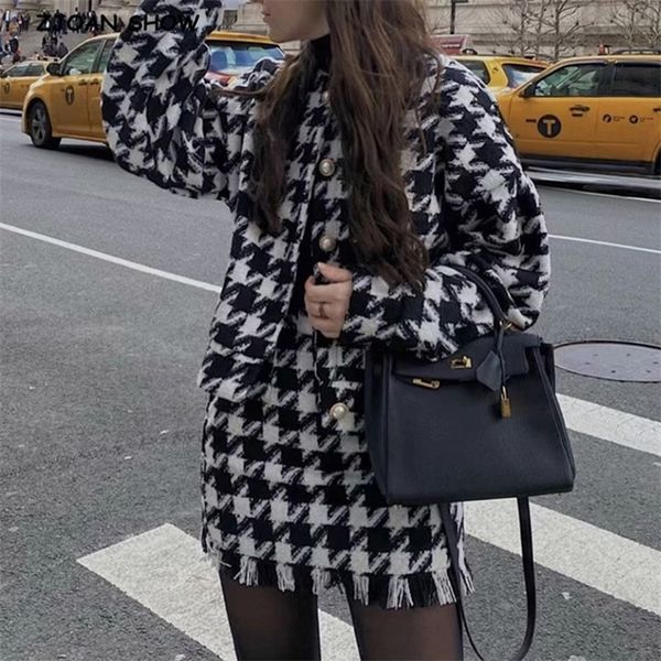 two piece dress vintage sweet women pearl button black check gingham plaid blazer high waist mini short skirts long sleeve suits 2 pieces se, White
two piece dress vintage sweet women pearl button black check gingham plaid blazer high waist mini short skirts long sleeve suits 2 pieces se, White