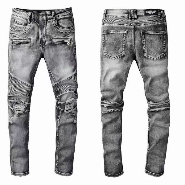 2022 mens jeans hip hop style luxury designer denim pant distressed ripped biker jean slim fit motorcycle men clothing, Blue
2022 mens jeans hip hop style luxury designer denim pant distressed ripped biker jean slim fit motorcycle men clothing, Blue