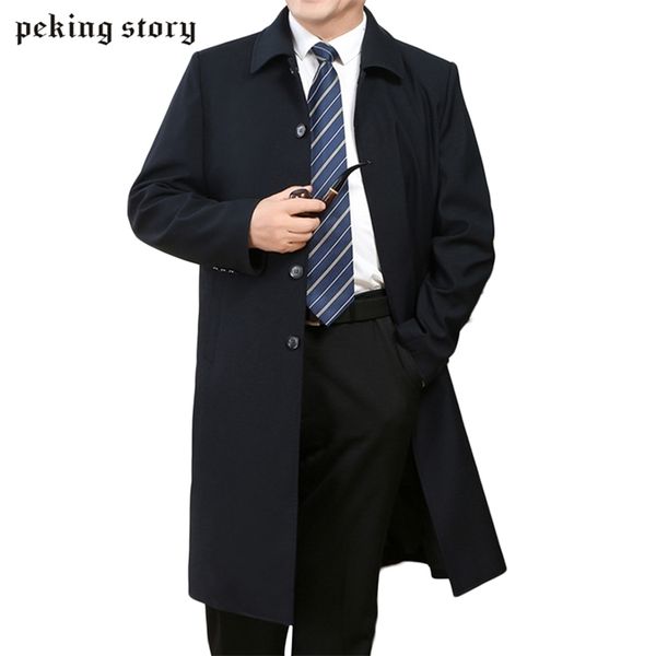 men's trench coats spring and autumn men's trench coats x-long jackets wool blend windbreaker man overwear business casual 220906, Tan;black
men's trench coats spring and autumn men's trench coats x-long jackets wool blend windbreaker man overwear business casual 220906, Tan;black