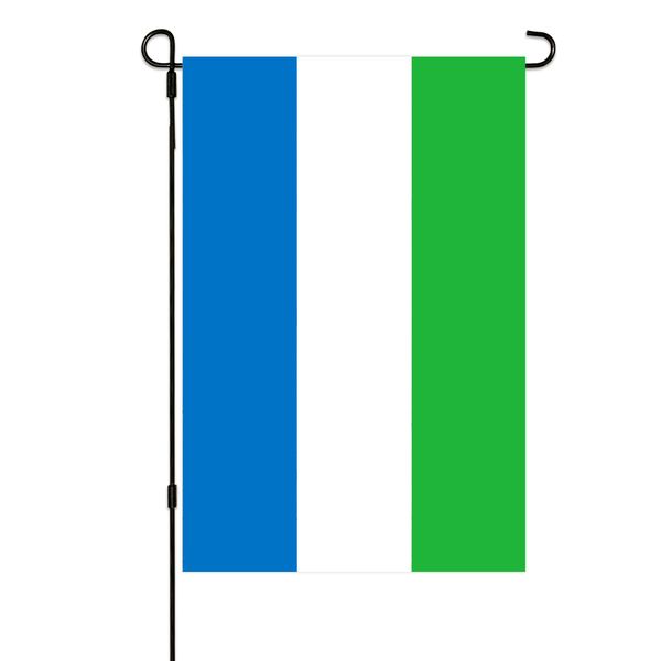 sierra leone garden flags 30x45cm vertical double sided outdoor welcome banner for yard outdoor decor
sierra leone garden flags 30x45cm vertical double sided outdoor welcome banner for yard outdoor decor