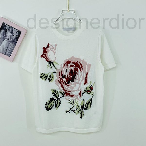 women's knits & tees designer summer design sense small crowd; round neck; valentine's day rose pattern; loose and slim; pullover, White
women's knits & tees designer summer design sense small crowd; round neck; valentine's day rose pattern; loose and slim; pullover, White