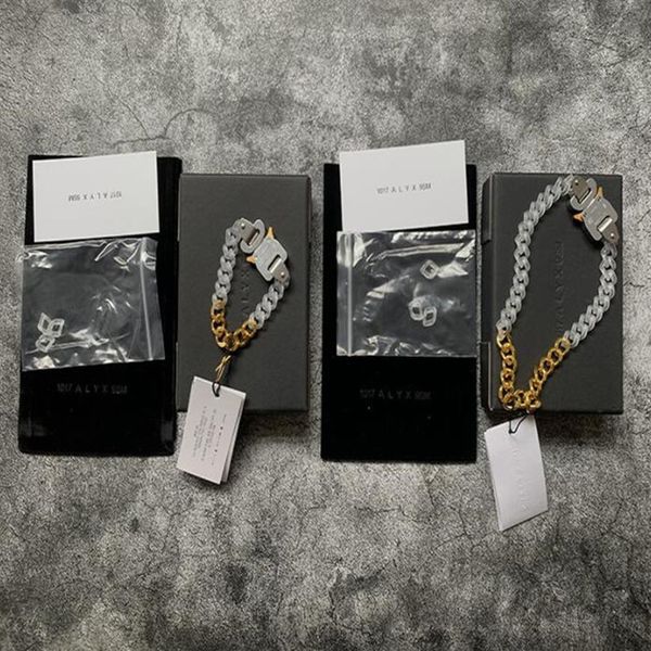 1017 alyx studio logo pvc 18k splicing chain necklace bracelet belts men women hip hop outdoor street accessories festival gift fr2241, Silver
1017 alyx studio logo pvc 18k splicing chain necklace bracelet belts men women hip hop outdoor street accessories festival gift fr2241, Silver