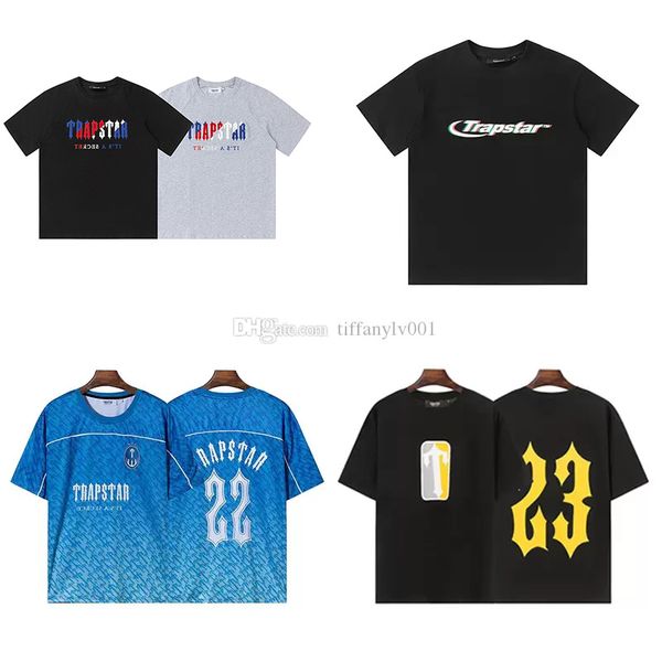 designer men's trapstar t shirts polos couples style embroidered letters short sleeves women's fashion sweatshirts labels complete, White;black
designer men's trapstar t shirts polos couples style embroidered letters short sleeves women's fashion sweatshirts labels complete, White;black