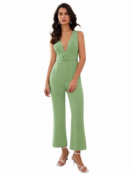 women's jumpsuits & rompers plunging neck buckle detail flare leg jumpsuit g289#, Black;white
women's jumpsuits & rompers plunging neck buckle detail flare leg jumpsuit g289#, Black;white