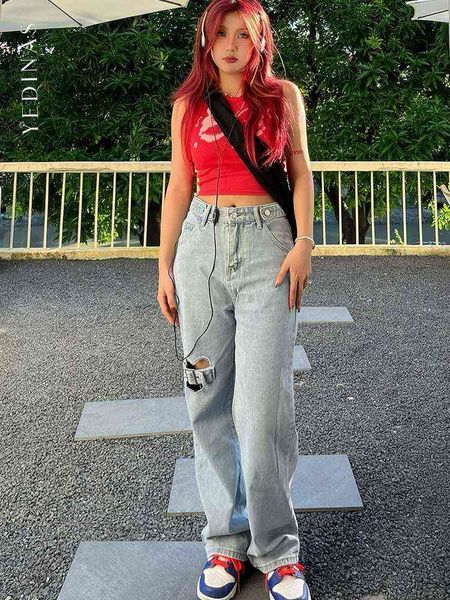 women's jeans yedinas hollow heart blue high waist jeans femme korean fashion cool denim trousers women boyfriend jeans 2022 autumn sum
women's jeans yedinas hollow heart blue high waist jeans femme korean fashion cool denim trousers women boyfriend jeans 2022 autumn sum
