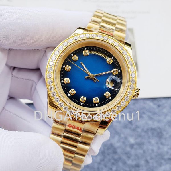 mens automatic watch 40mm 904l stainless steel gold strap design u1 swimming water resistant sapphire watches designer montre de luxe, Slivery;brown
mens automatic watch 40mm 904l stainless steel gold strap design u1 swimming water resistant sapphire watches designer montre de luxe, Slivery;brown